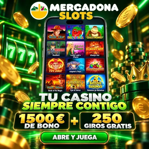Кадр рекламы Mercadona Slots
