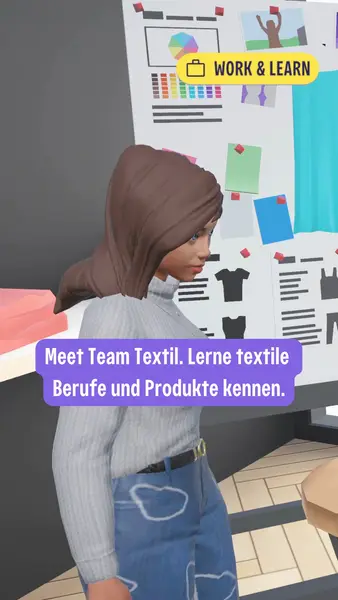 Кадр рекламы Südwesttextil