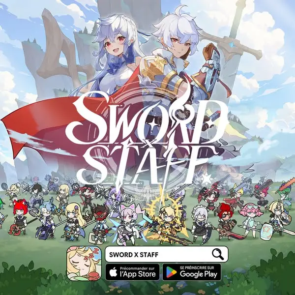 Кадр рекламы Sword x Staff