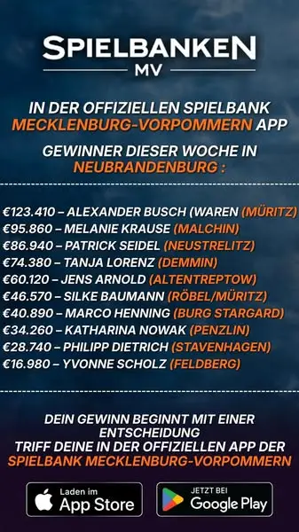 Кадр рекламы Spielbanken Deutschland