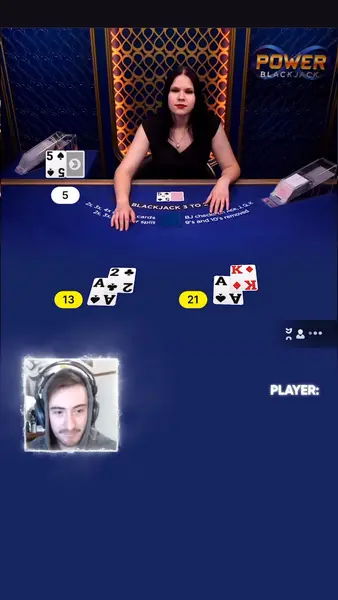 Кадр рекламы Blackjack: Real Card Game
