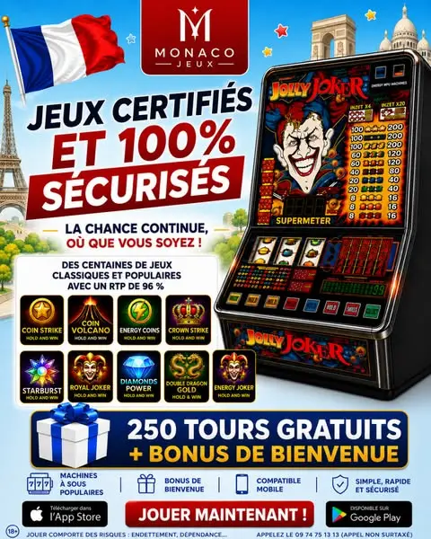 Кадр рекламы Monaco Jeux