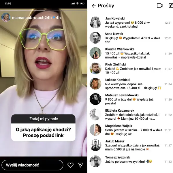 Кадр рекламы Blog mamy