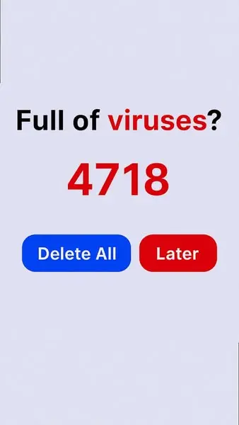Кадр рекламы Phone Cleaner