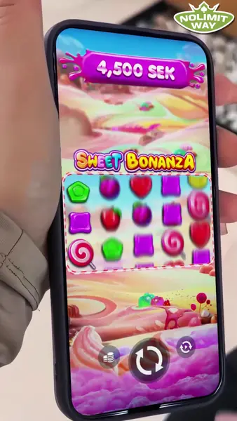 Кадр рекламы Sweet Bonanza