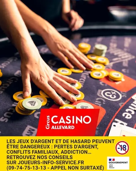 Кадр рекламы Casino Circus Allevard