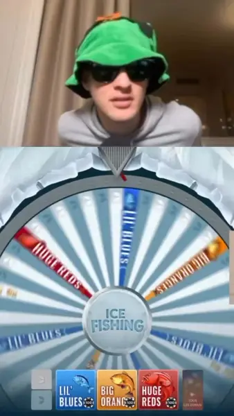 Кадр рекламы Ice Fishing