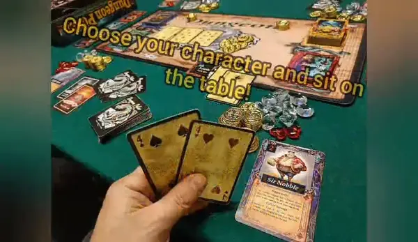 Кадр рекламы Dungeon Poker the card game
