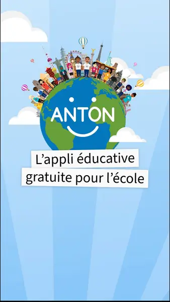 Кадр рекламы ANTON - L’appli gratuite pour l’école