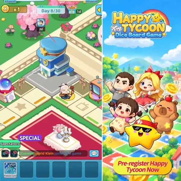 Кадр рекламы Happy Tycoon: Dice Board Game
