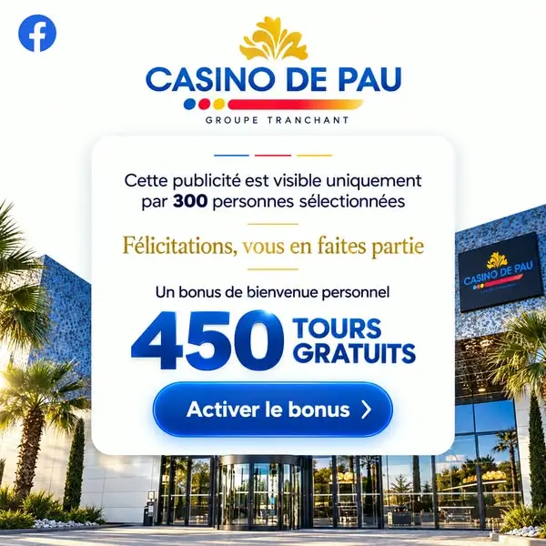 Кадр рекламы Casino de Pau