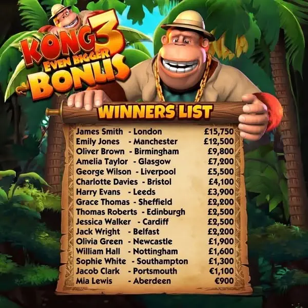 Кадр рекламы King Kong Cash