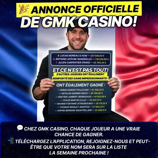Кадр рекламы GMK Casino