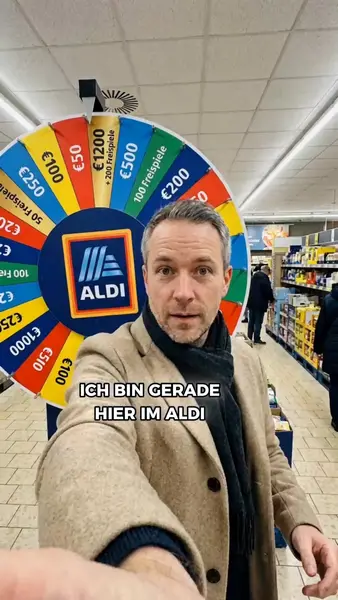 Кадр рекламы ALDI online slots