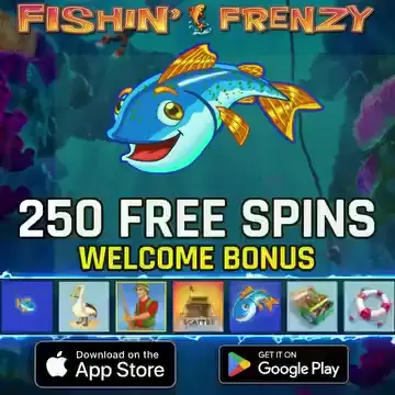Кадр рекламы Fishin' Frenzy