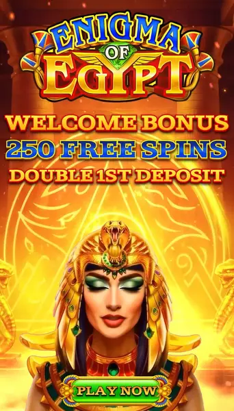 Кадр рекламы Enigma of Egypt Jackpot