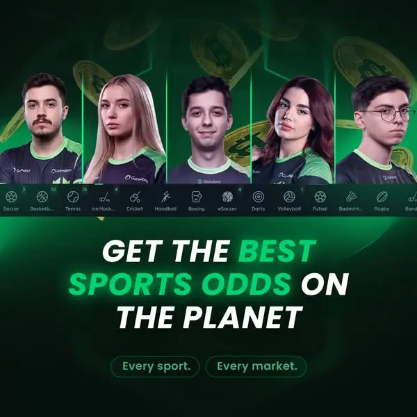 Кадр рекламы Gamdom