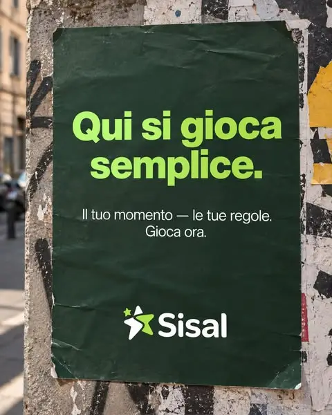 Кадр рекламы Sisal Giochi