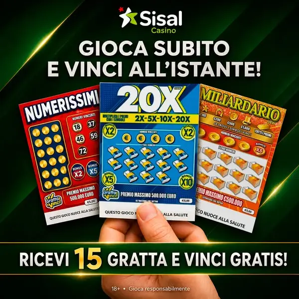 Кадр рекламы Sisal Casino