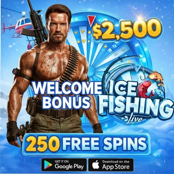 Кадр рекламы Ice Fishing World