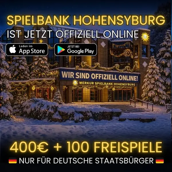 Кадр рекламы Spielbankfinder Deutschland