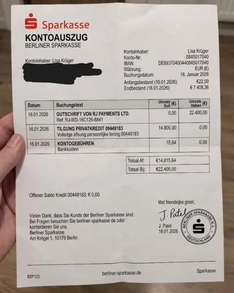 Кадр рекламы Lisa Krüger