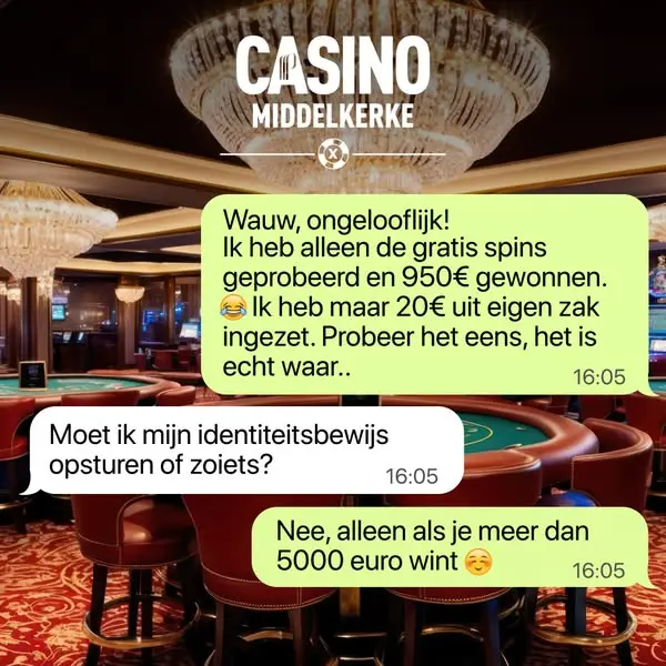 Кадр рекламы Casino Middelkerke