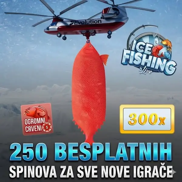 Кадр рекламы Play Ice Fishing