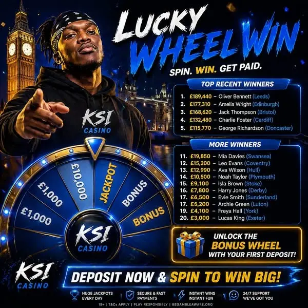 Кадр рекламы Wheel slot UK