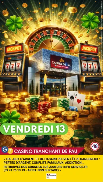 Кадр рекламы Casino Tranchant - Pau