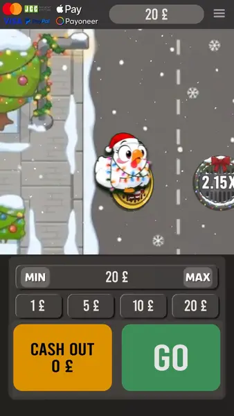 Кадр рекламы Chicken Road x400
