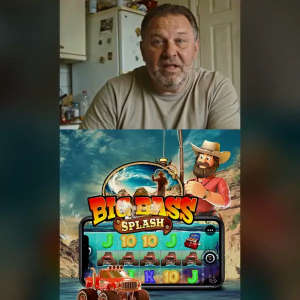 Кадр рекламы Big Bass Slots