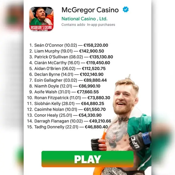 Кадр рекламы National Casino