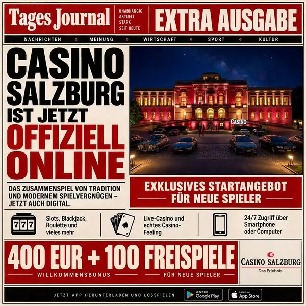 Кадр рекламы Österreich Spielhalle
