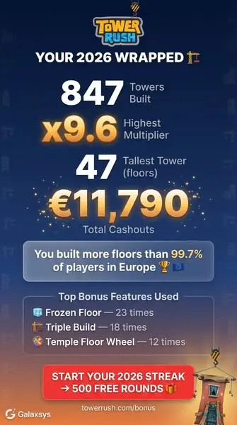 Кадр рекламы Tower Stack