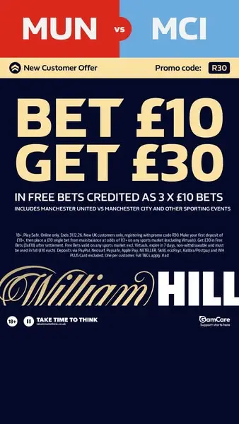Кадр рекламы William Hill