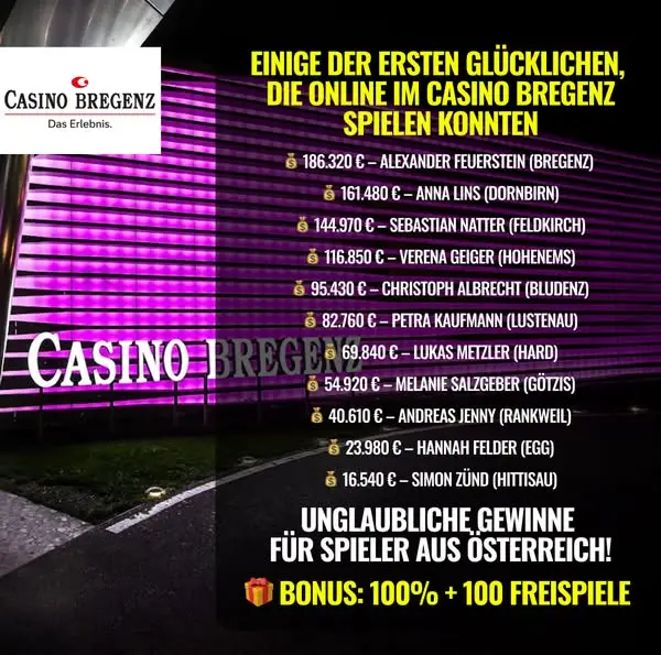 Кадр рекламы Bregenz-Spiel