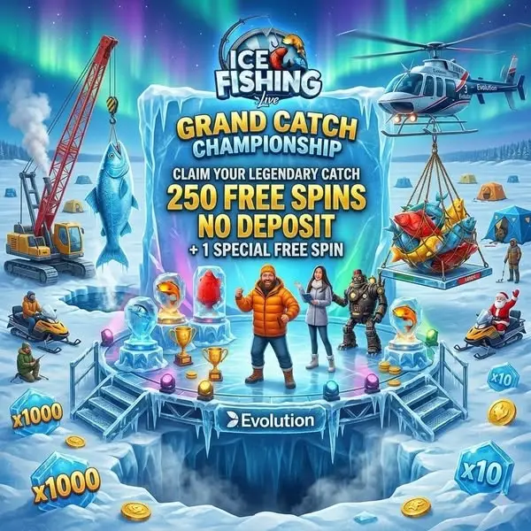 Кадр рекламы Ice Fishing Legends