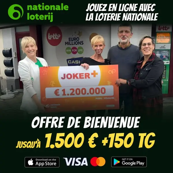 Кадр рекламы Loto Belgium