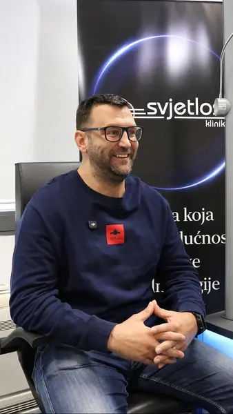 Кадр рекламы Klinika Svjetlost Split