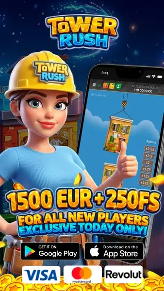 Кадр рекламы Tower Game Station