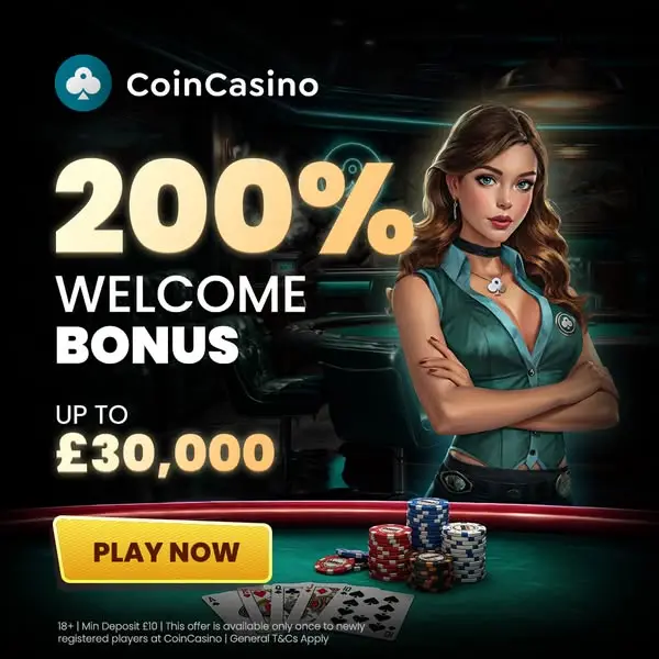 Кадр рекламы CoinCasino PRO