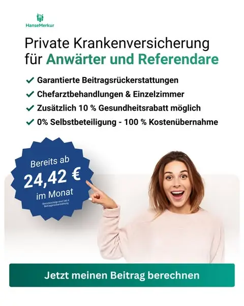 Кадр рекламы HanseMerkur Direkt