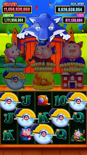 Кадр рекламы Huff N More Puff Casino
