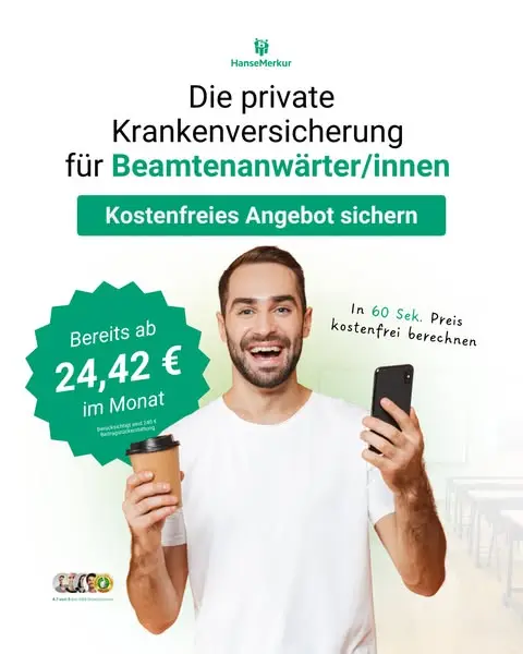 Кадр рекламы HanseMerkur Direkt