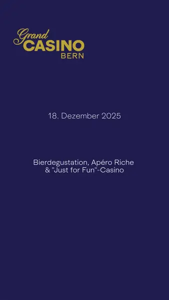 Кадр рекламы Grand Casino Bern
