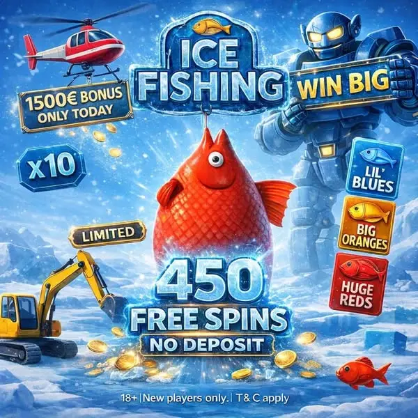 Кадр рекламы Ice Fishing Slot
