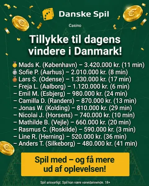 Кадр рекламы Danske Spins