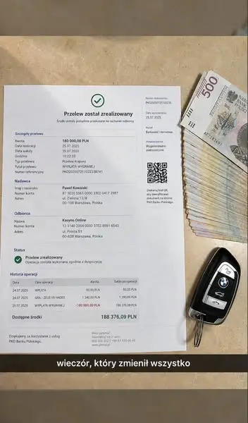 Кадр рекламы Paweł Wiśniewski