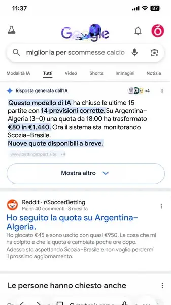 Кадр рекламы AI Sports It